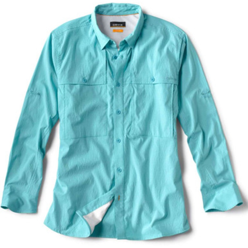 Orvis Open Air Caster Long Sleeve Shirt – Oasis Blue – 2X-Large