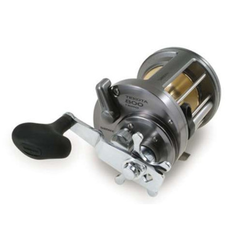 Shimano Tekota 800 Star Delux Rod DLX8/0WL Wire Line Combo
