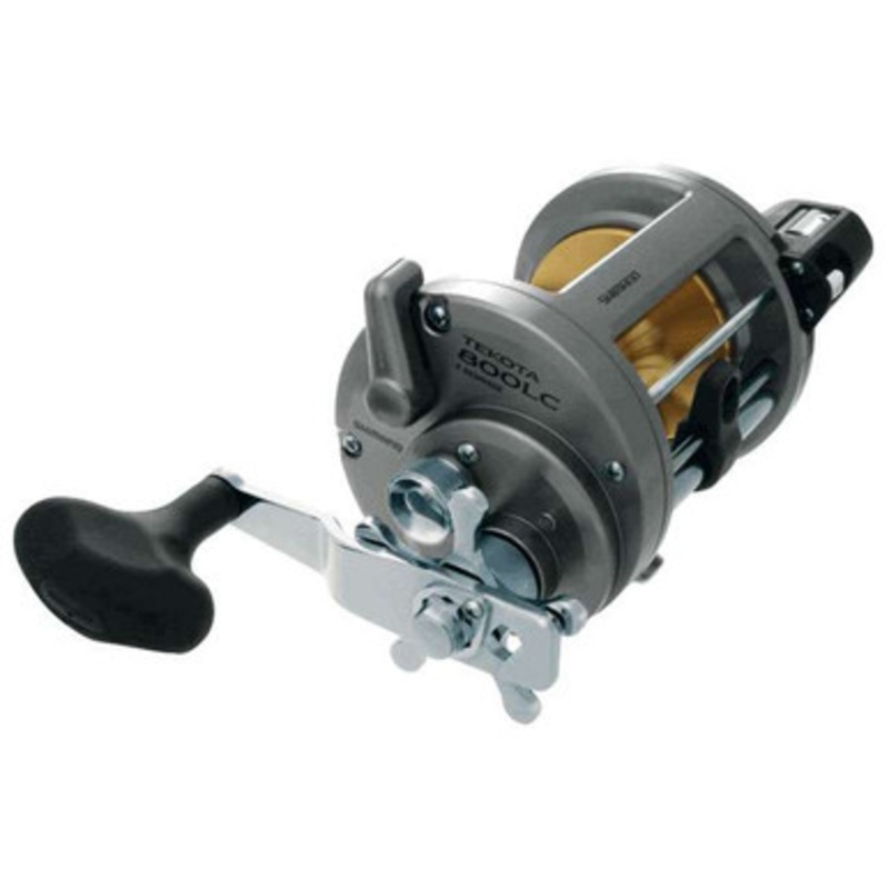 Shimano Tekota 800LC Star Delux Rod DLX8/0WL Wire Line Combo