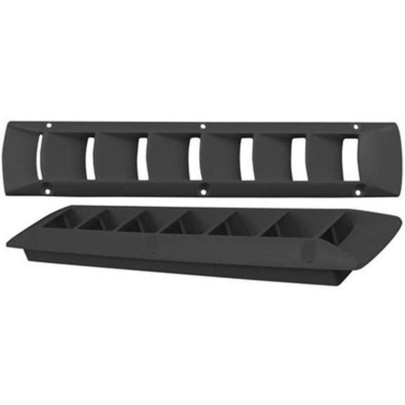 Attwood 1495A1 Plastic Louvered Vent – Black