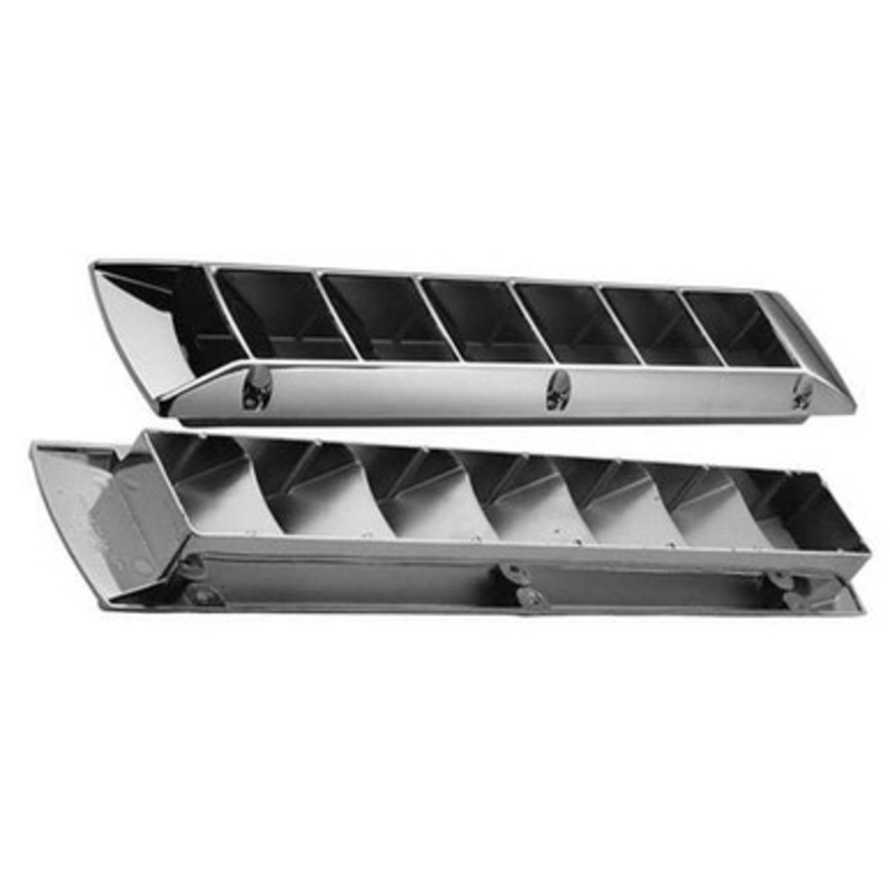 Attwood 1495B5 Plastic Louvered Vent – Chrome