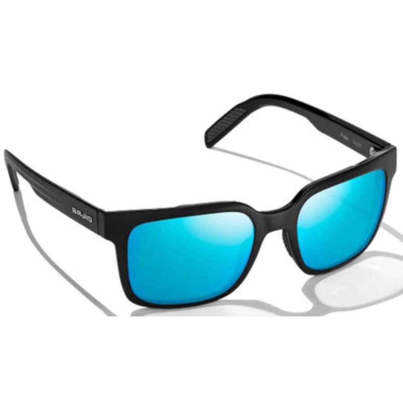Bajio Paila Sunglasses – Black Gloss Frame/Blue PC Lens