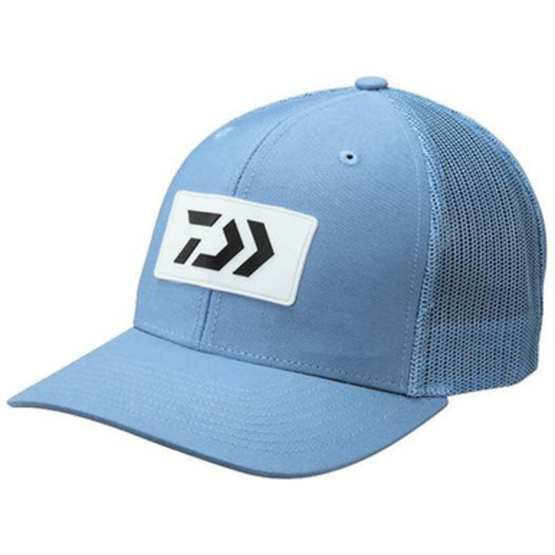 Daiwa D-Vec Rubber Logo Trucker Hat – Blue
