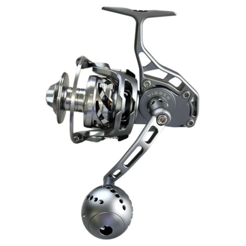 Visser Spinning Reels – No. – 4 Gun Smoke