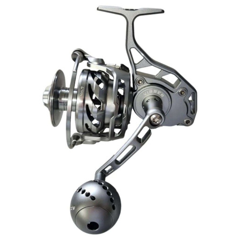 Visser Spinning Reels – No. – 7 Gun Smoke