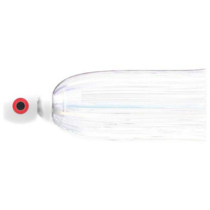 WolfPack Tackle Jet Big Bertha Trolling Head – GWB w/ Crystal Hair