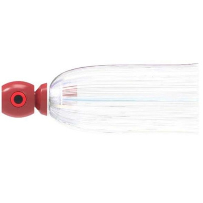 WolfPack Tackle Jet Junior Trolling Head – BRB w/ Crystal Hair