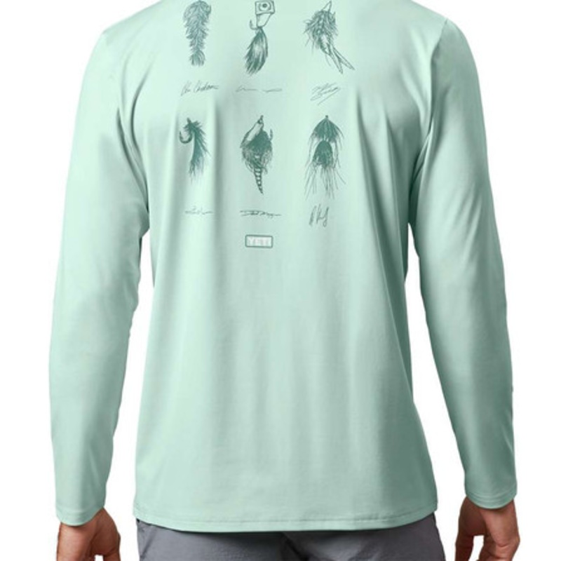 YETI Ambassador Flies Long Sleeve Sunshirt – Ice Mint – Small