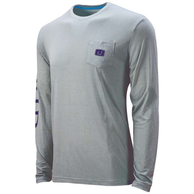 AVID Sportswear Legacy Pocket Long Sleeve Shirt – Graphite – Small