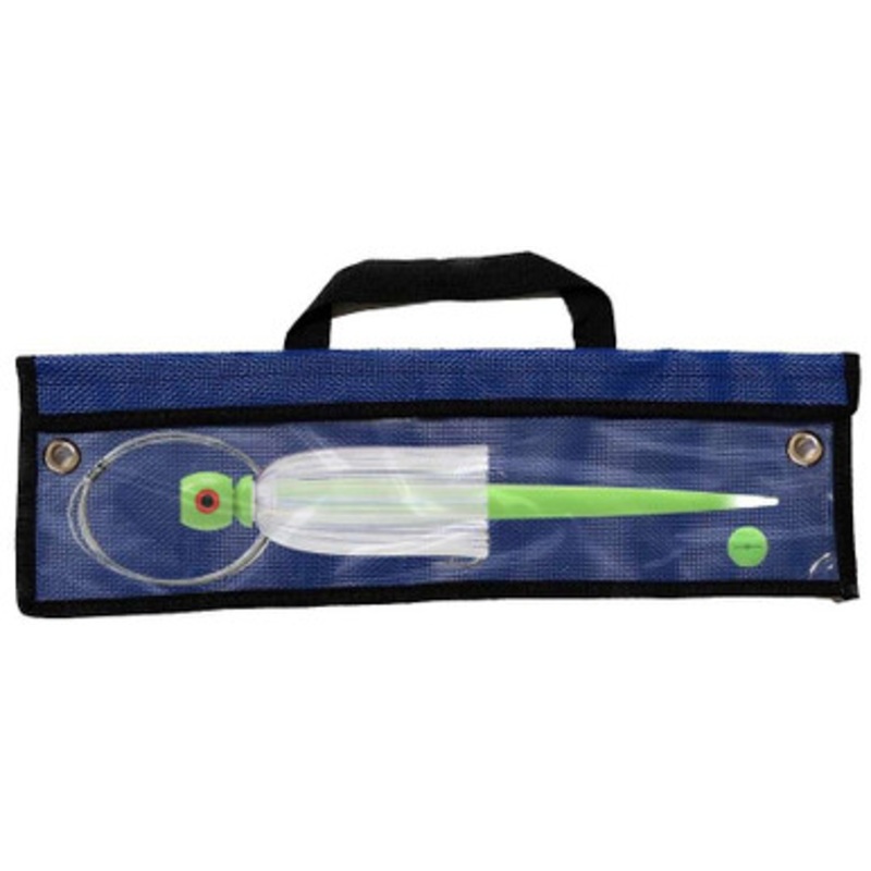 WolfPack Tackle Jet Big Bertha PR T. Head – GGB w/ C & 9.5in Ahi Tail