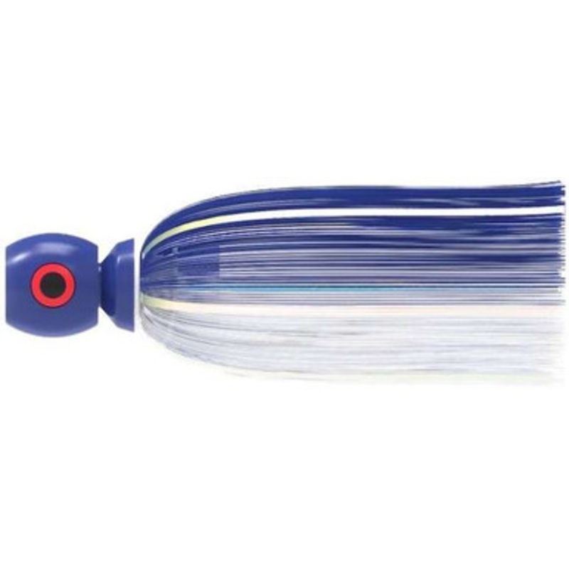 WolfPack Tackle Jet Big Bertha Trolling Head – OBB w/ Cry/Blue Hair