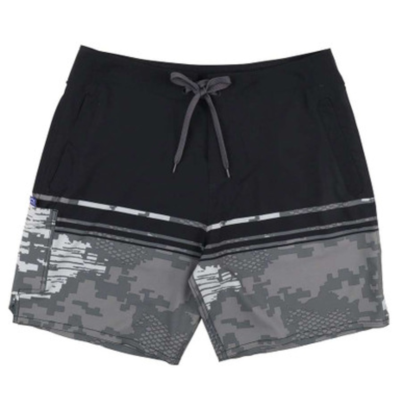 Aftco Channel Boardshort – Black – 38