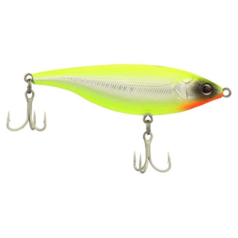 Berkley Stick Shadd Saltwater 90 Floating – Chrome/Chartreuse