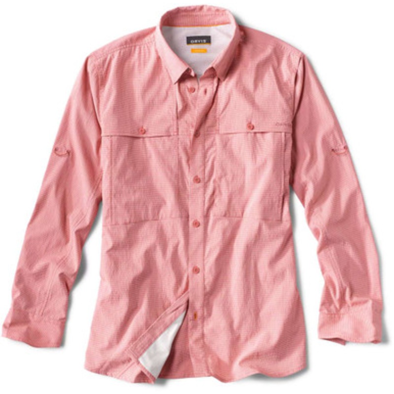 Orvis Open Air Caster Long Sleeve Shirt – Faded Red – 2X-Large