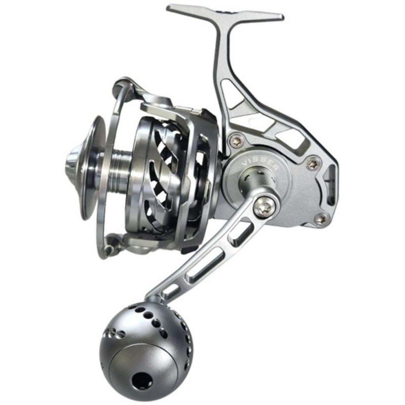 Visser Spinning Reels – No. – 8 Gun Smoke