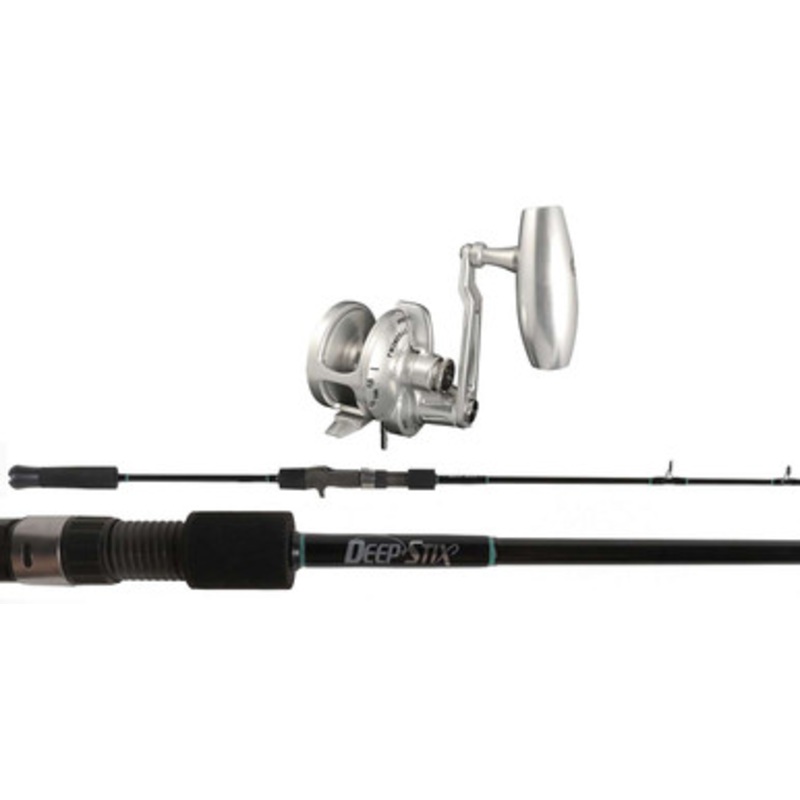 Accurate BV-500N-SPJ Boss Valiant/Blackfin Deep Stix Slow Pitch Combo