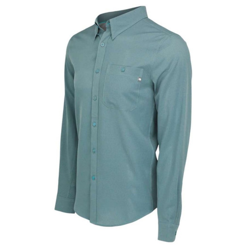 AVID Sportswear Cabo Performance Fishing Shirt – Light Slate – Medium