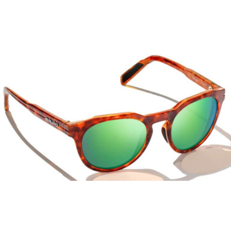 Bajio Paraiso Sunglasses – Amber Tortoise Gloss Frame/Green PC Lens