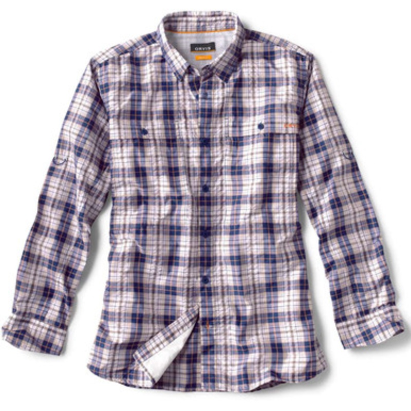 Orvis Open Air Caster Long Sleeve Shirt – True Blue – Large