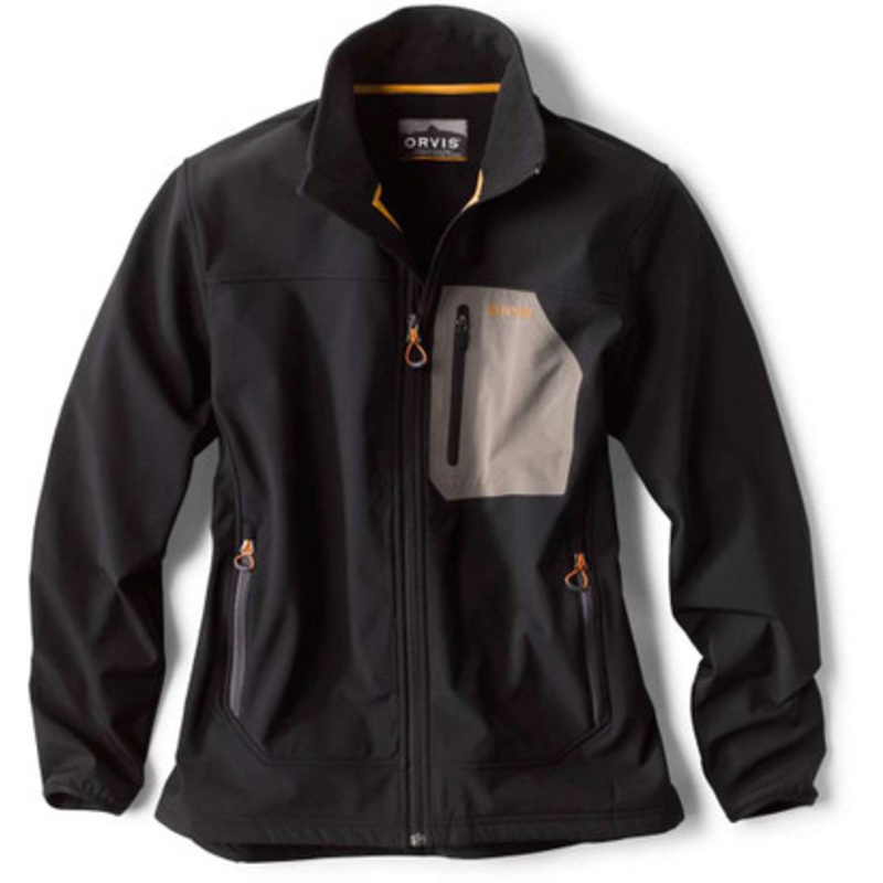 Orvis Tech Softshell Jacket – Black – Medium