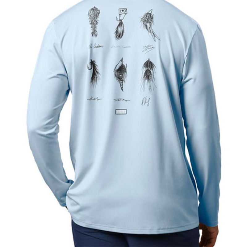 YETI Ambassador Flies Long Sleeve Sunshirt – Light Blue – 2X-Large