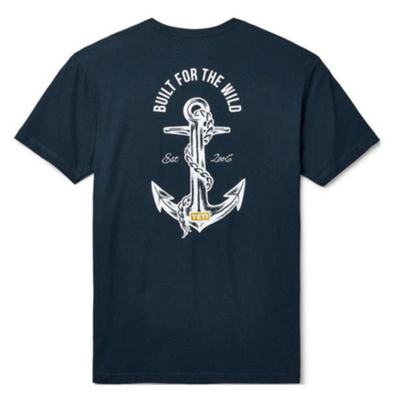 YETI Open Seas Short Sleeve T-Shirt – Navy – Large