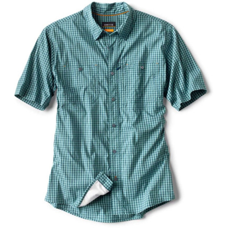 Orvis River Guide Short Sleeve Shirt – Tidal Blue – Large