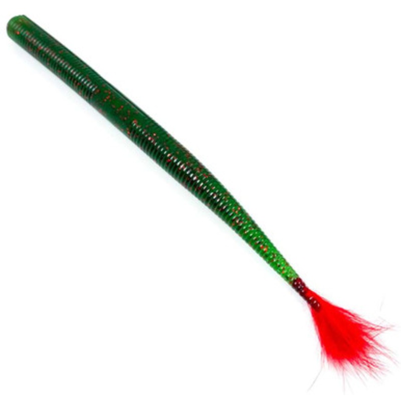 Rabid Baits Shaker Worm – 6in – Watermelon