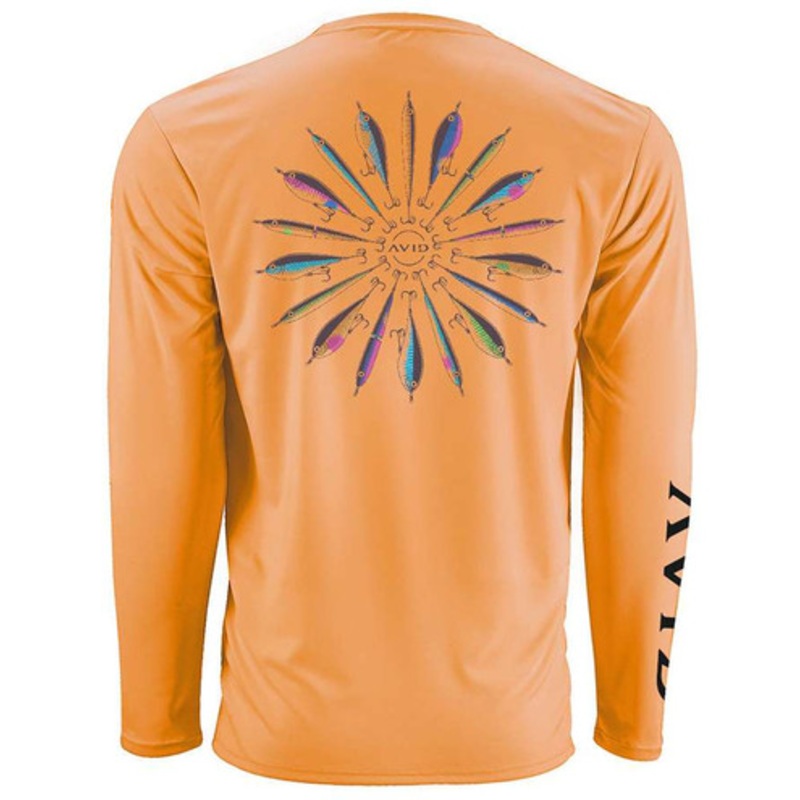AVID Sportswear Hooked AVIDry Long Sleeve Shirt – Sunset – Large