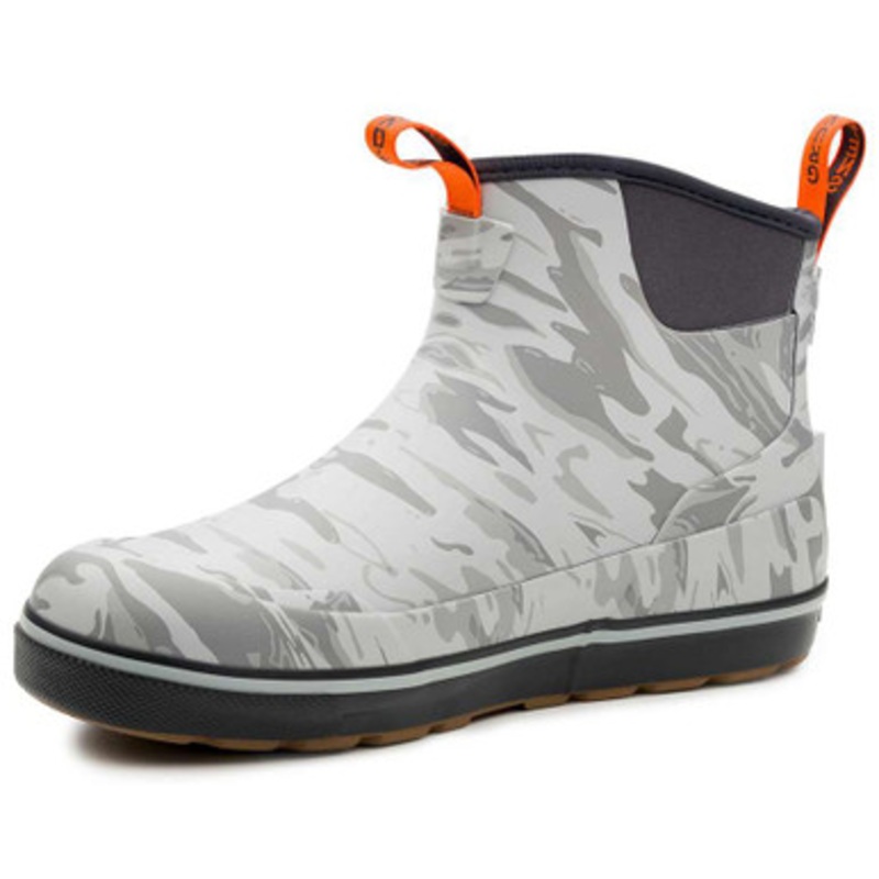 Grundens Deck Boss Ankle Boot – Glacier Liquid Print – 9
