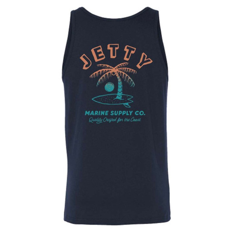 Jetty Stringer Tank Top – Navy – Small