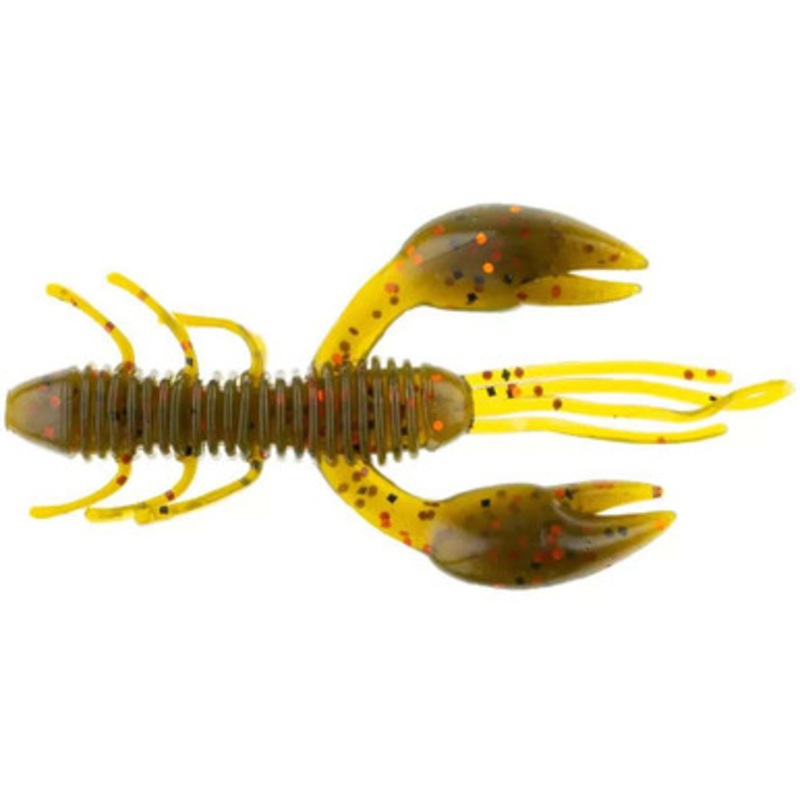 NetBait BaitFuel Zaga Craw – Green Pumpkin Orange Flake