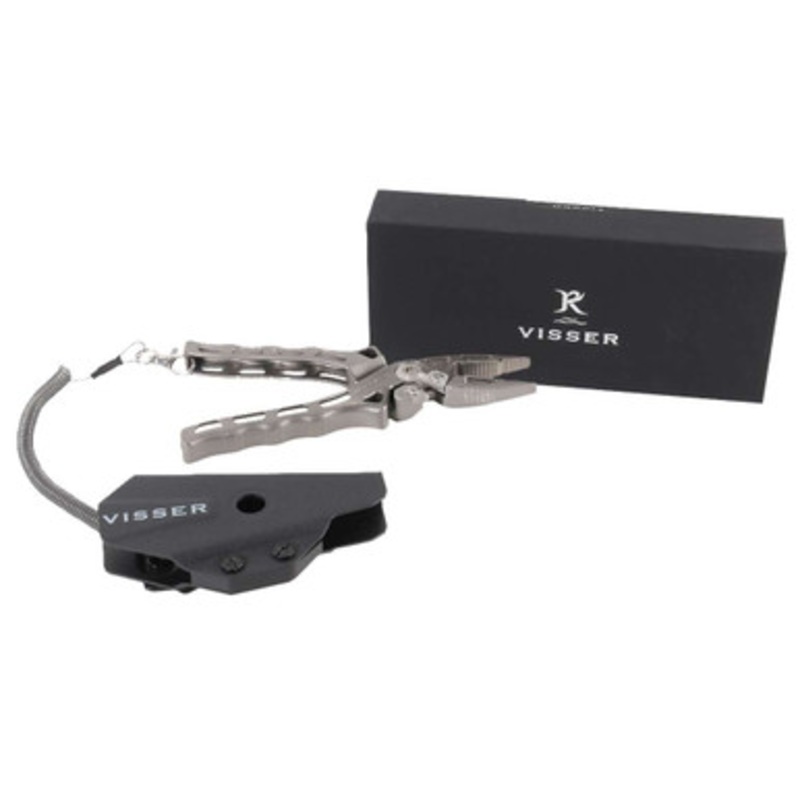 Visser Reels Titanium Pliers – 6.5in