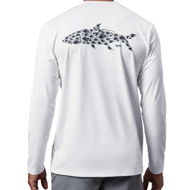 YETI Tarpon Long Sleeve Sunshirt – White – Small