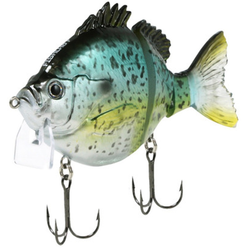 FishLab Bio Gill Wake Bait – 4in – Black Crappie