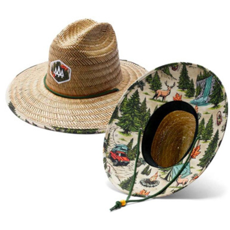Hemlock Hat Co. Straw Hat – Base Camp