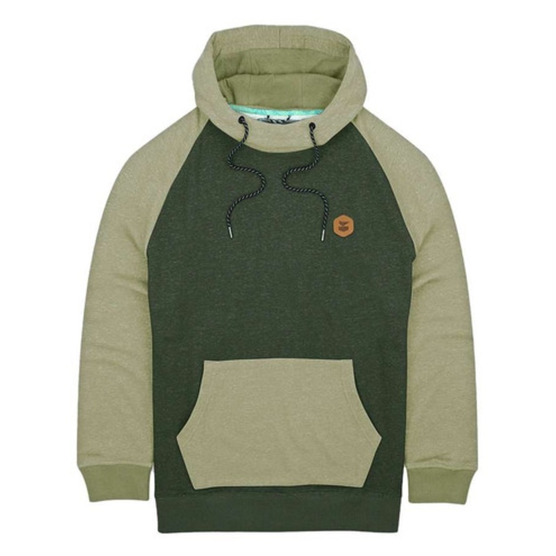 Jetty Nautilus High Neck Hoodie – Sage – Large