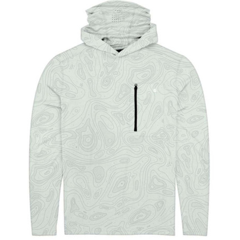 Jetty Skiff UV Hooded Long Sleeve Shirt – Wash – Large