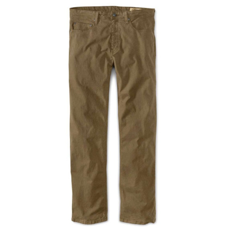 Orvis 5 Pocket Twill Pant – Field Khaki – 30in Inseam – 32 Waist
