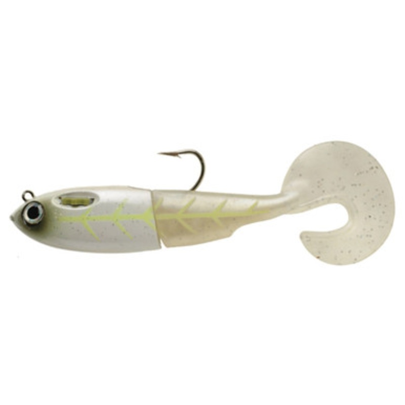 SpoolTek Fat Curly – 6in – XH – White Ghost