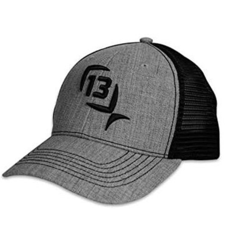 13 Fishing Grey Matter Trucker Hat
