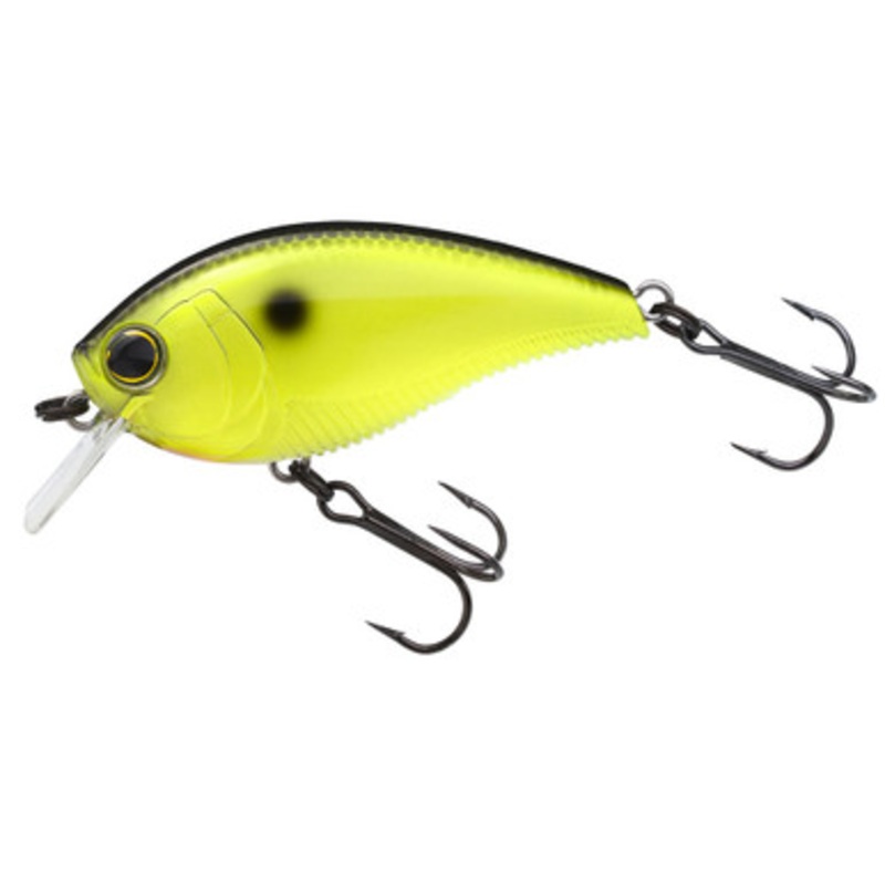 Yo-Zuri 3DB Crank 1.5 Squarebill Crankbait – Black Back Chartreuse