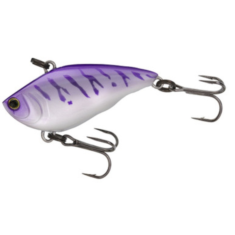 Yo-Zuri R1354 Rattl’n Vibe Mini Lure – UV Purple Tiger
