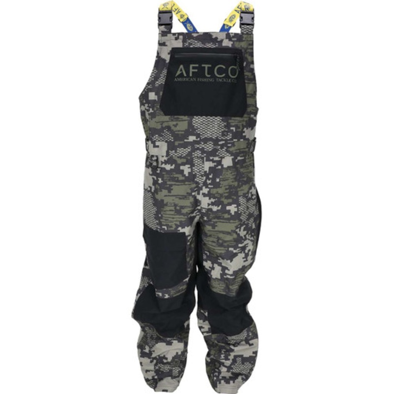 Aftco Barricade Bib – Green Camo – X-Large