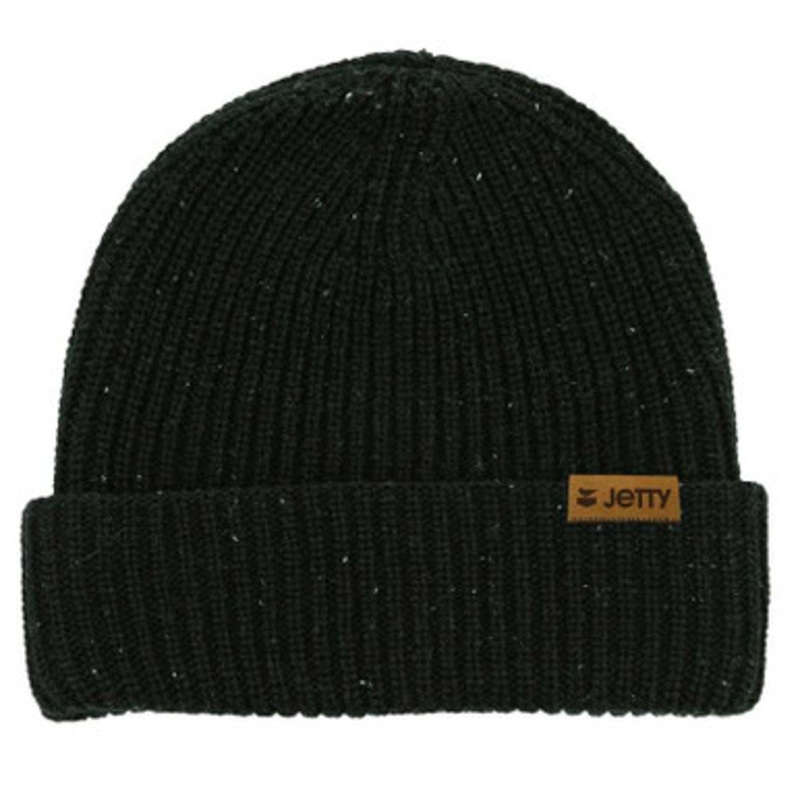 Jetty Static Beanie – Black