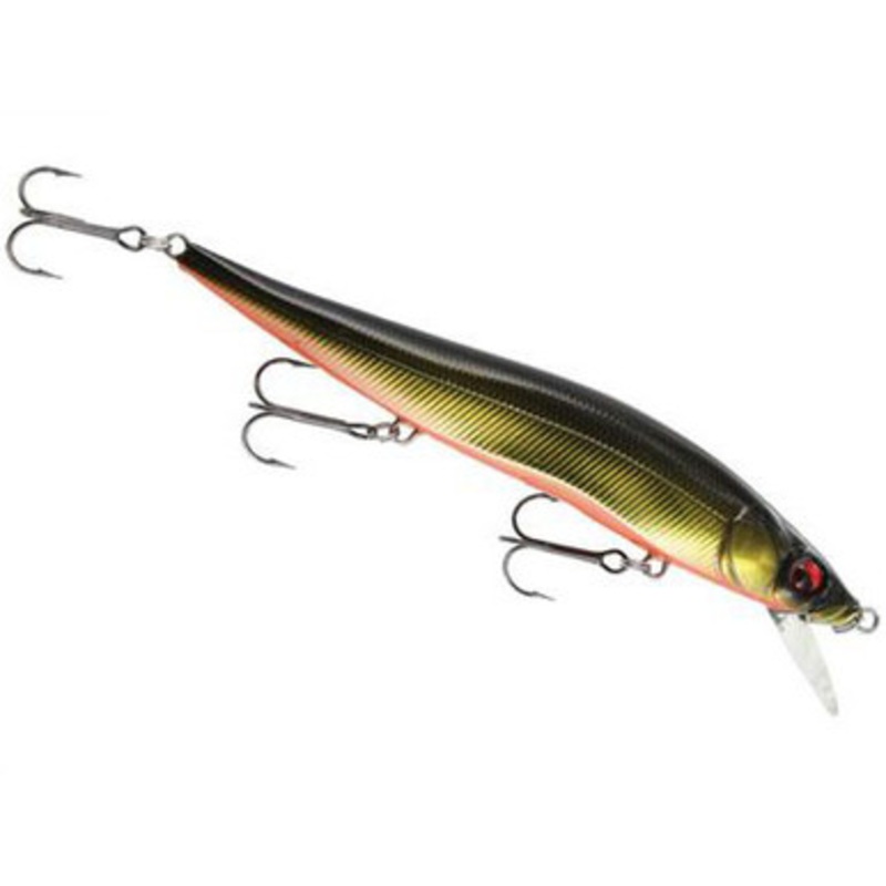 Luck-E-Strike Rick Clunn RC STX Jerkbait – Deadly Black Illusion