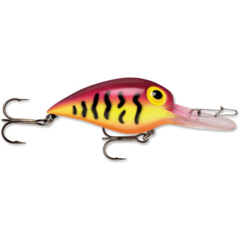 Storm Original Wiggle Wart Crankbait – Purple Tiger