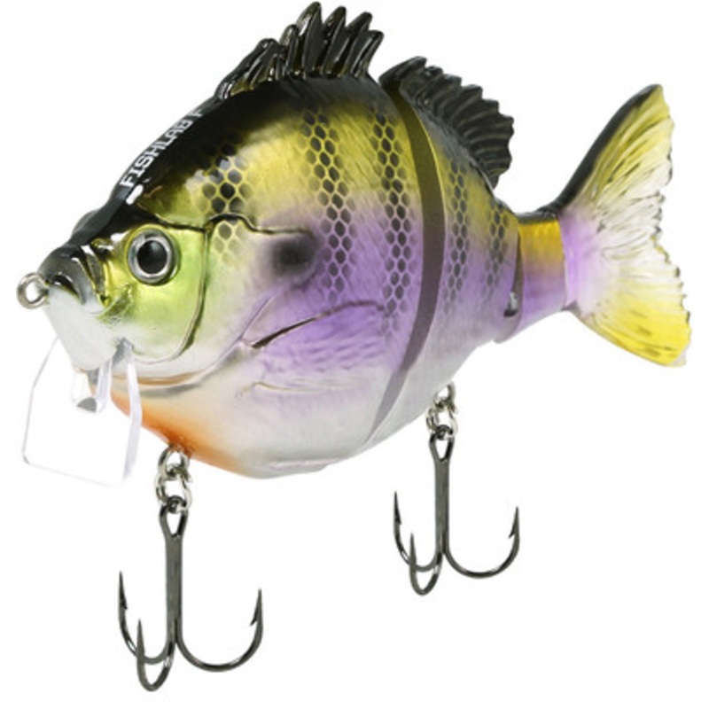 FishLab Bio Gill Wake Bait – 4in – Dark Bluegill