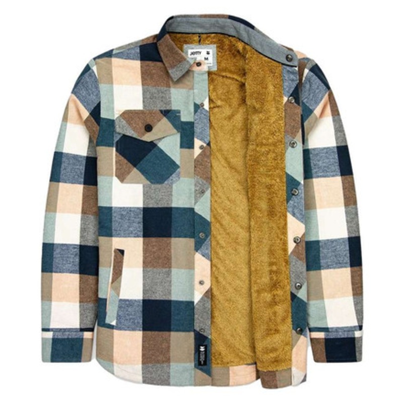 Jetty Sherpa Jackets – Sand – Small