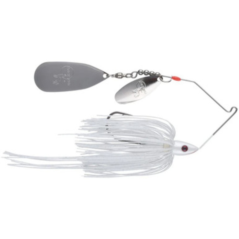 Luck-E-Strike Rick Clunn Trickster Spinnerbait – 3/4oz – White